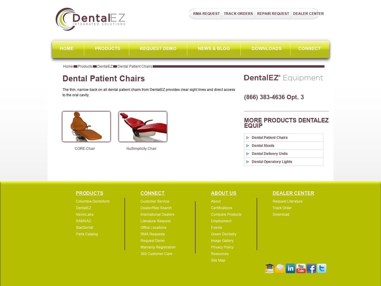 Dentalez.com Screenshot