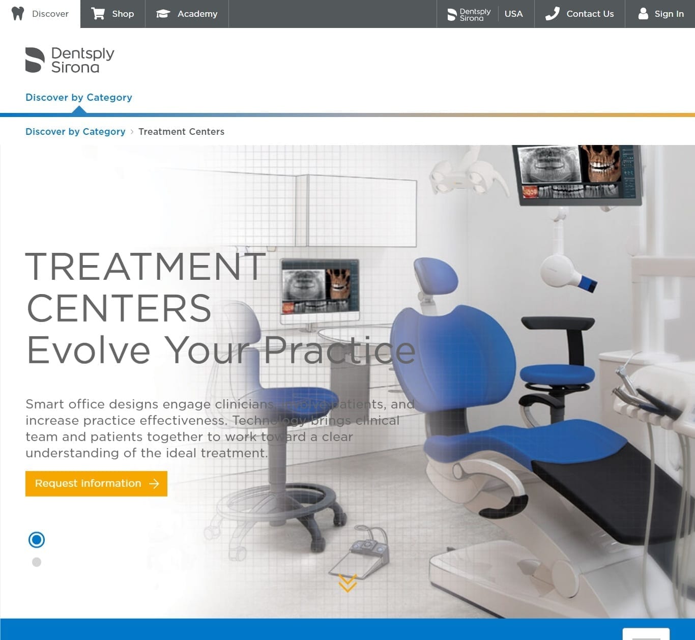 Dentsplysirona Chair.com Screenshot