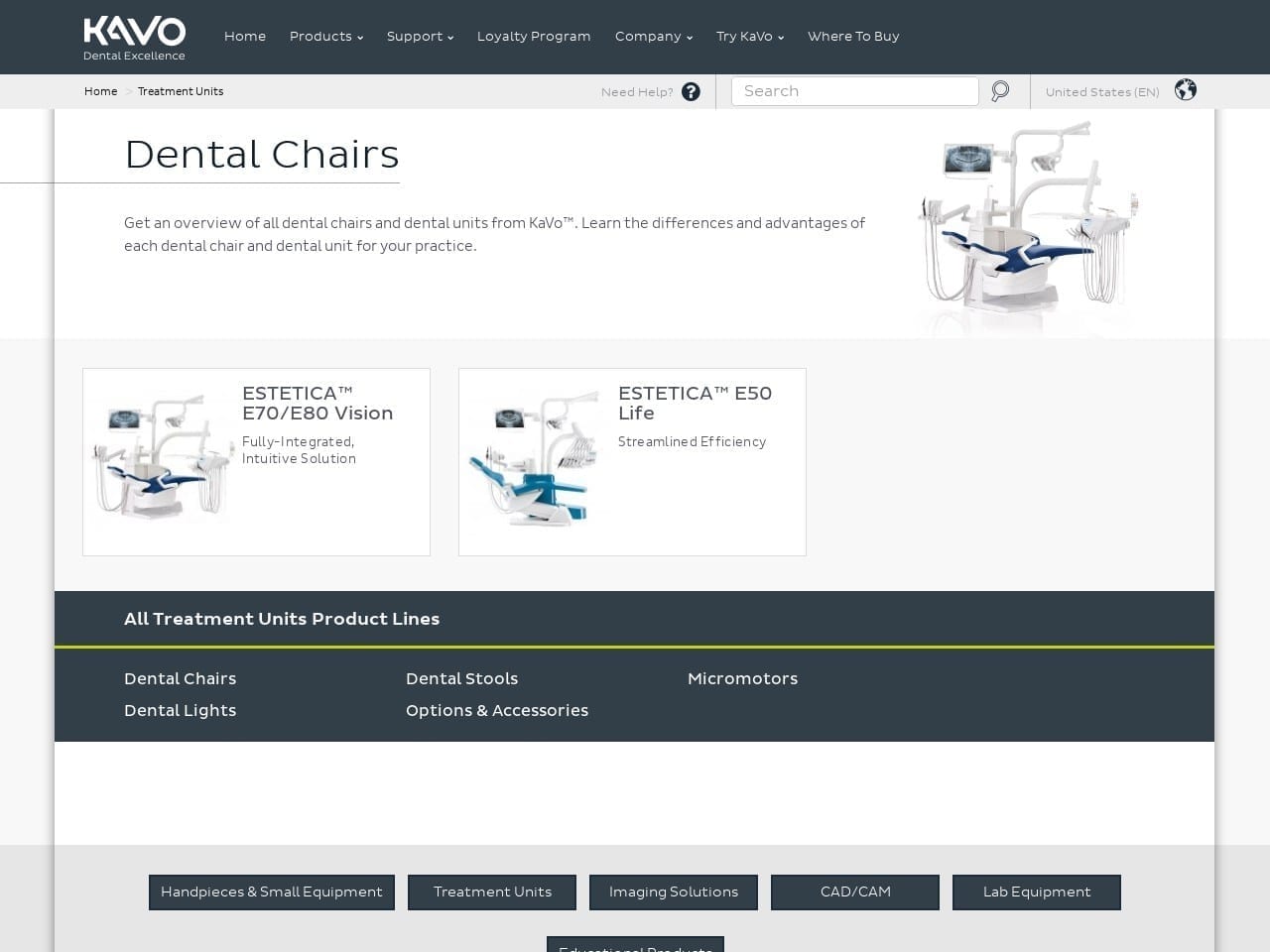 Kavo.com Screenshot