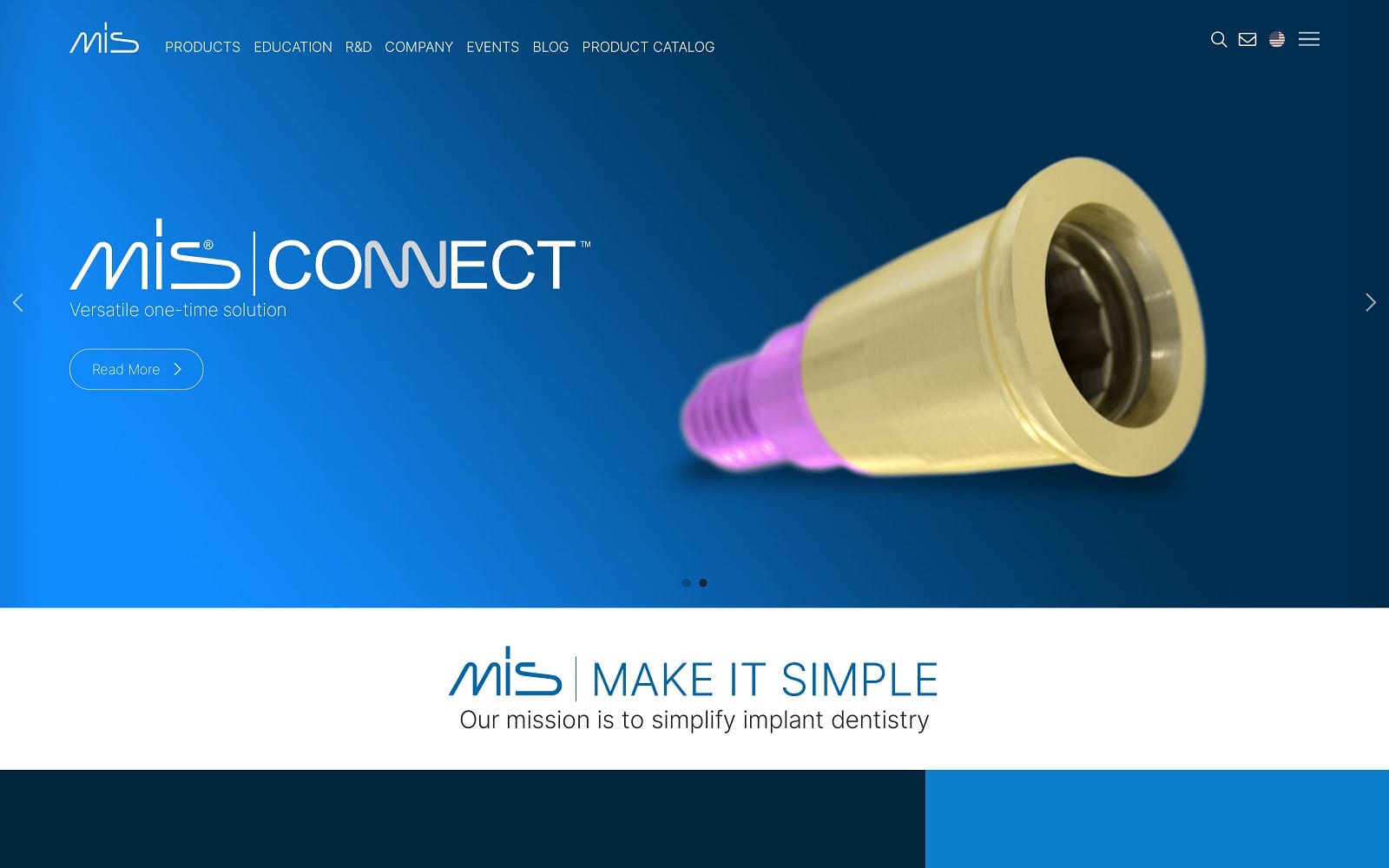 Mis Implants.com Screenshot