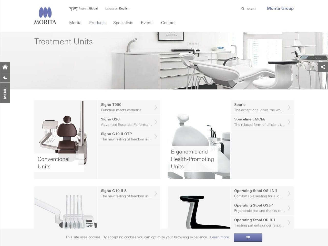 Morita.com Screenshot