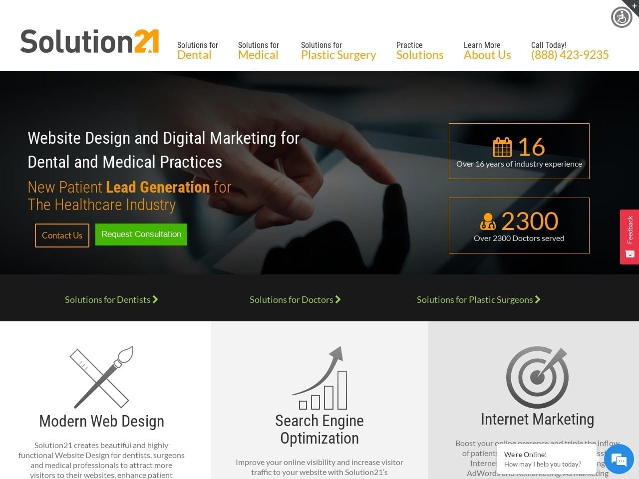 Solution21.com Screenshot 1