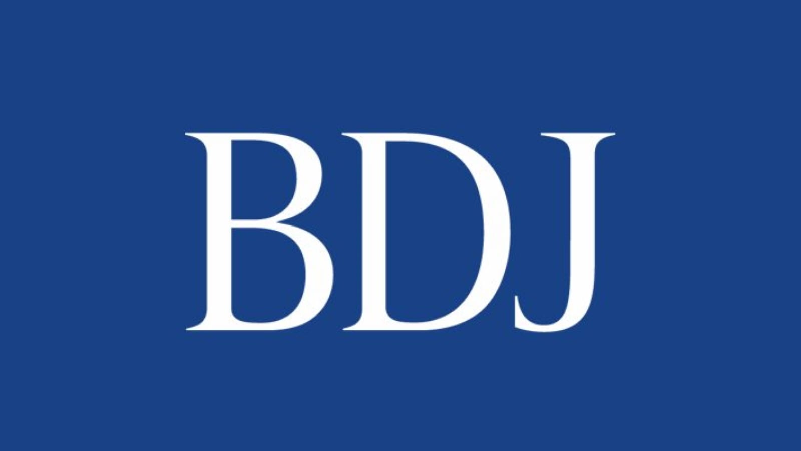British Dental Journals By The Bda