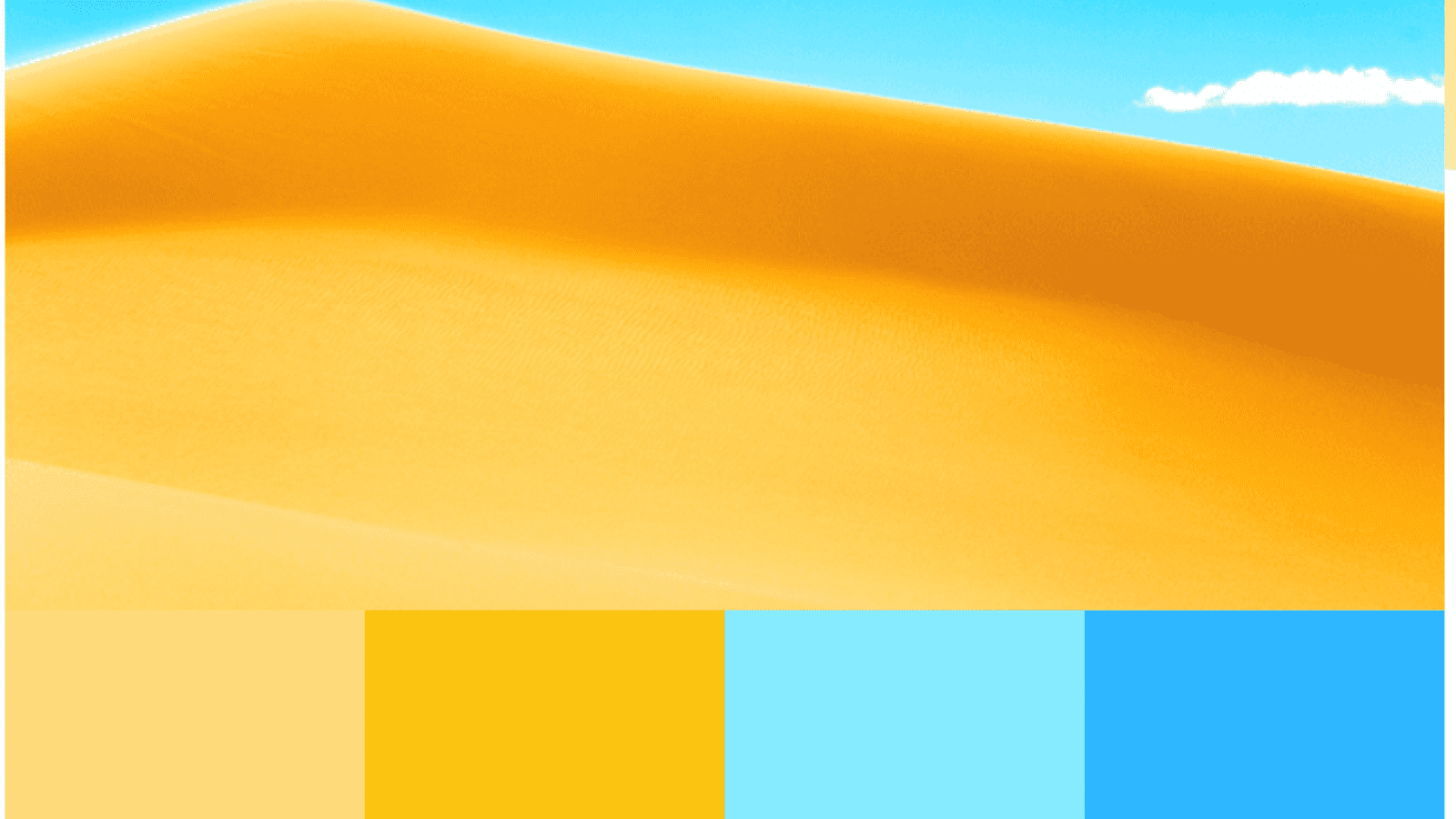 Cheerful Sands Color Palette