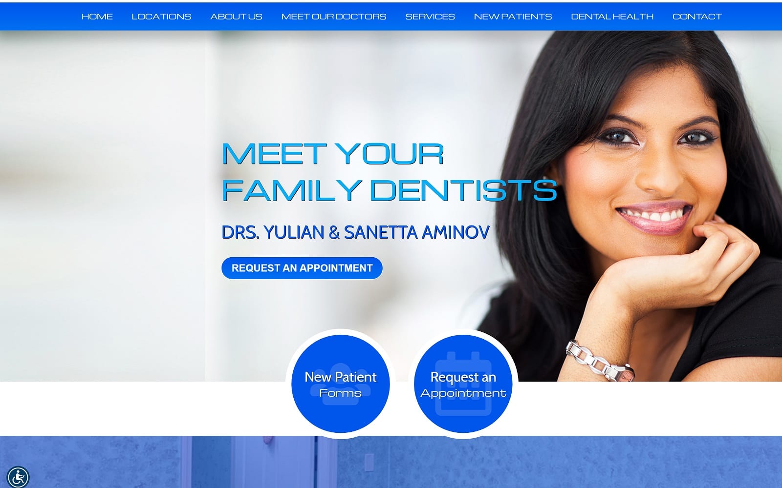 The Screenshot of Downtown Dental downtowndentalct.com Website