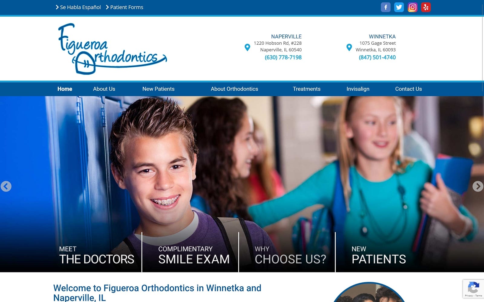 The Screenshot of Figueroa Orthodontics, LLC figueroaorthodontics.com Website