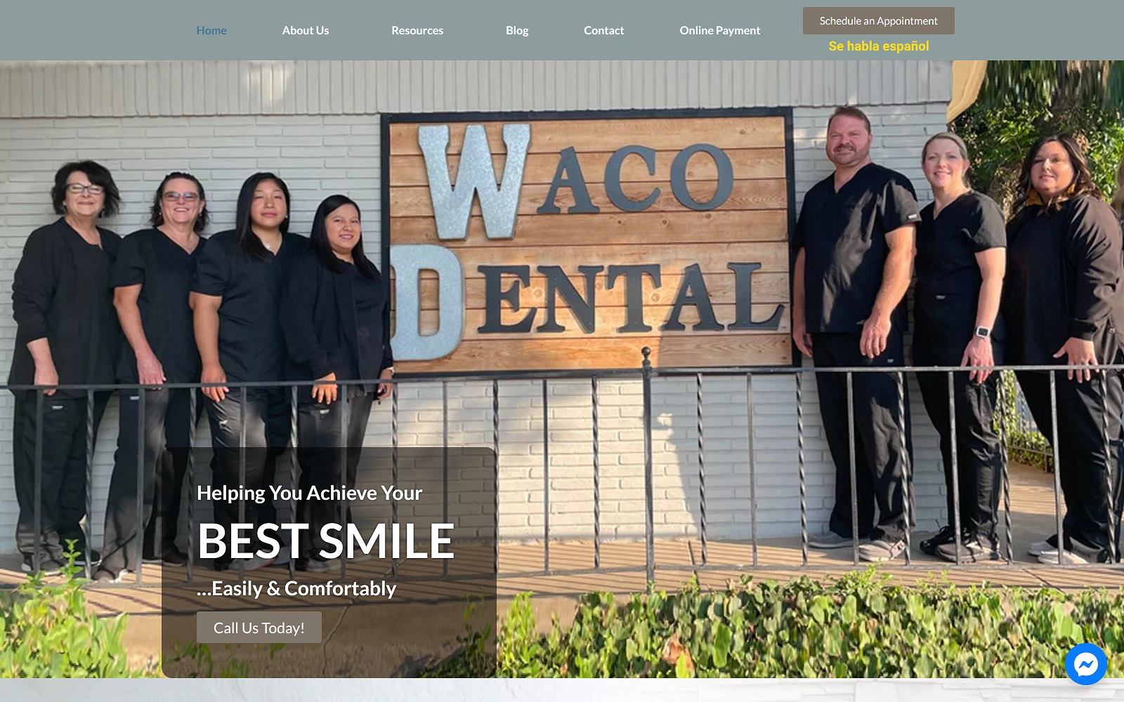 waco-dental.com screenshot