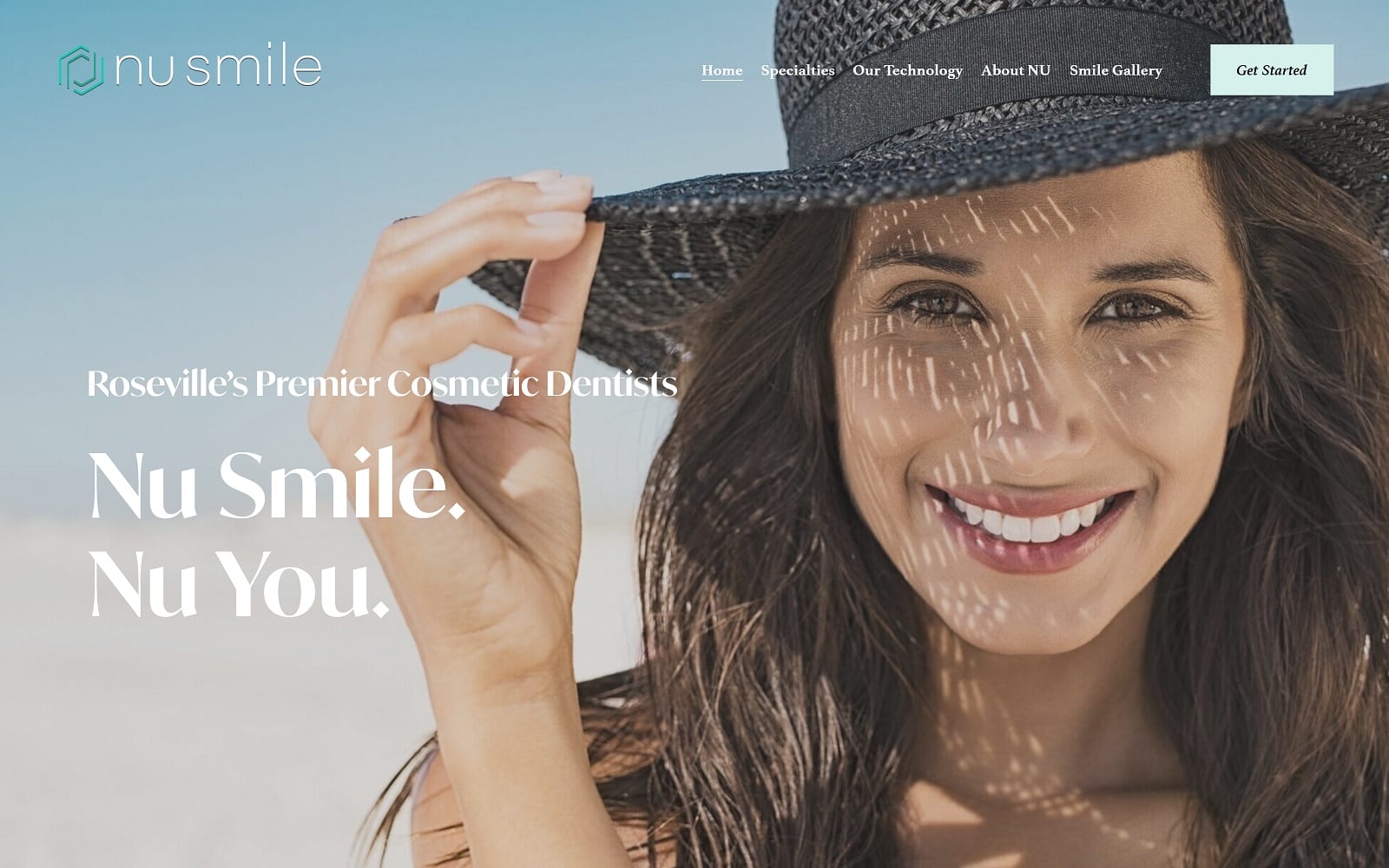 The Screenshot of Nu Smile Center For Aesthetic & Restorative Dentistry wemakerosevillesmile.com Website