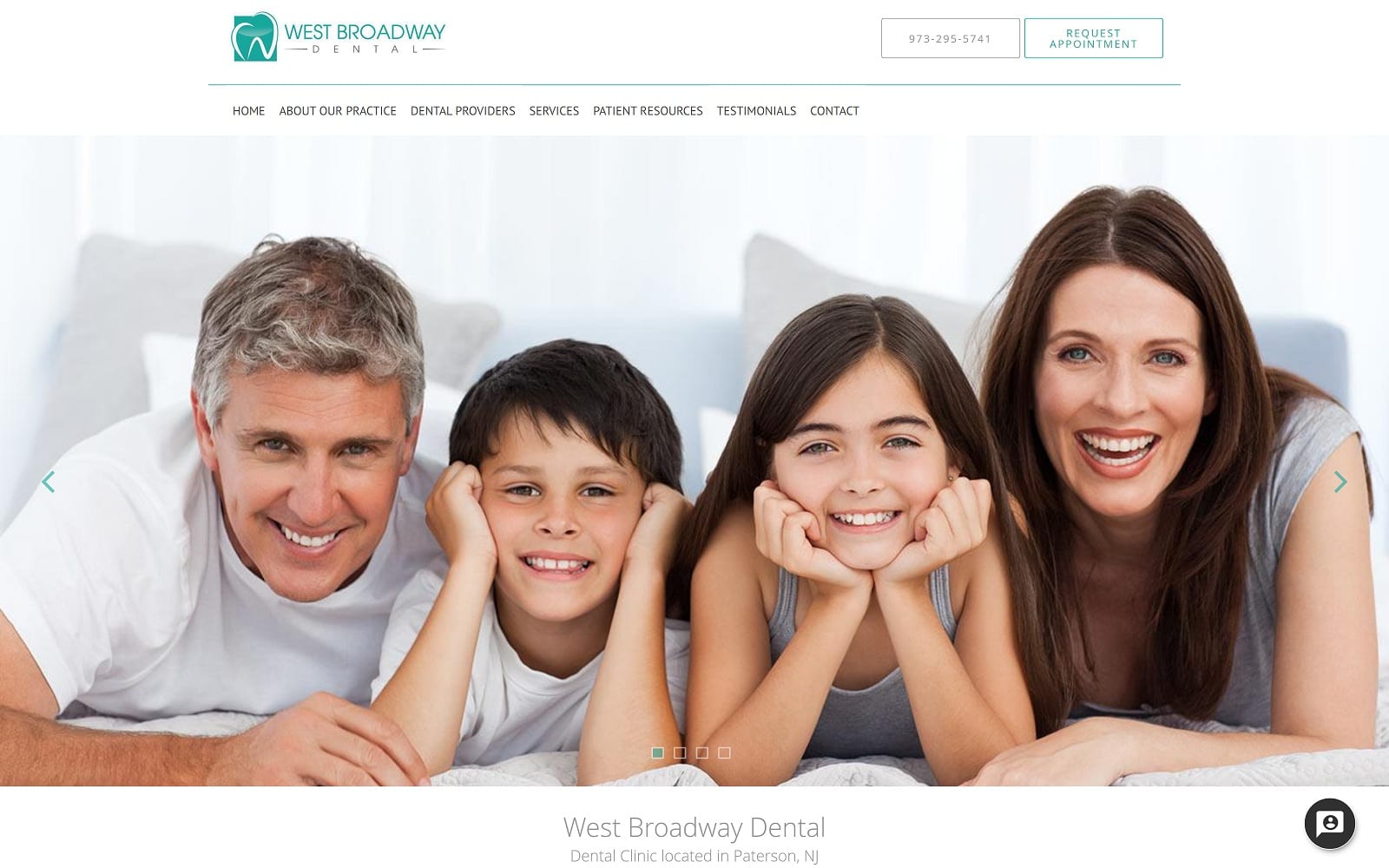 The Screenshot of West Broadway Dental westbroadwaydental.com Website