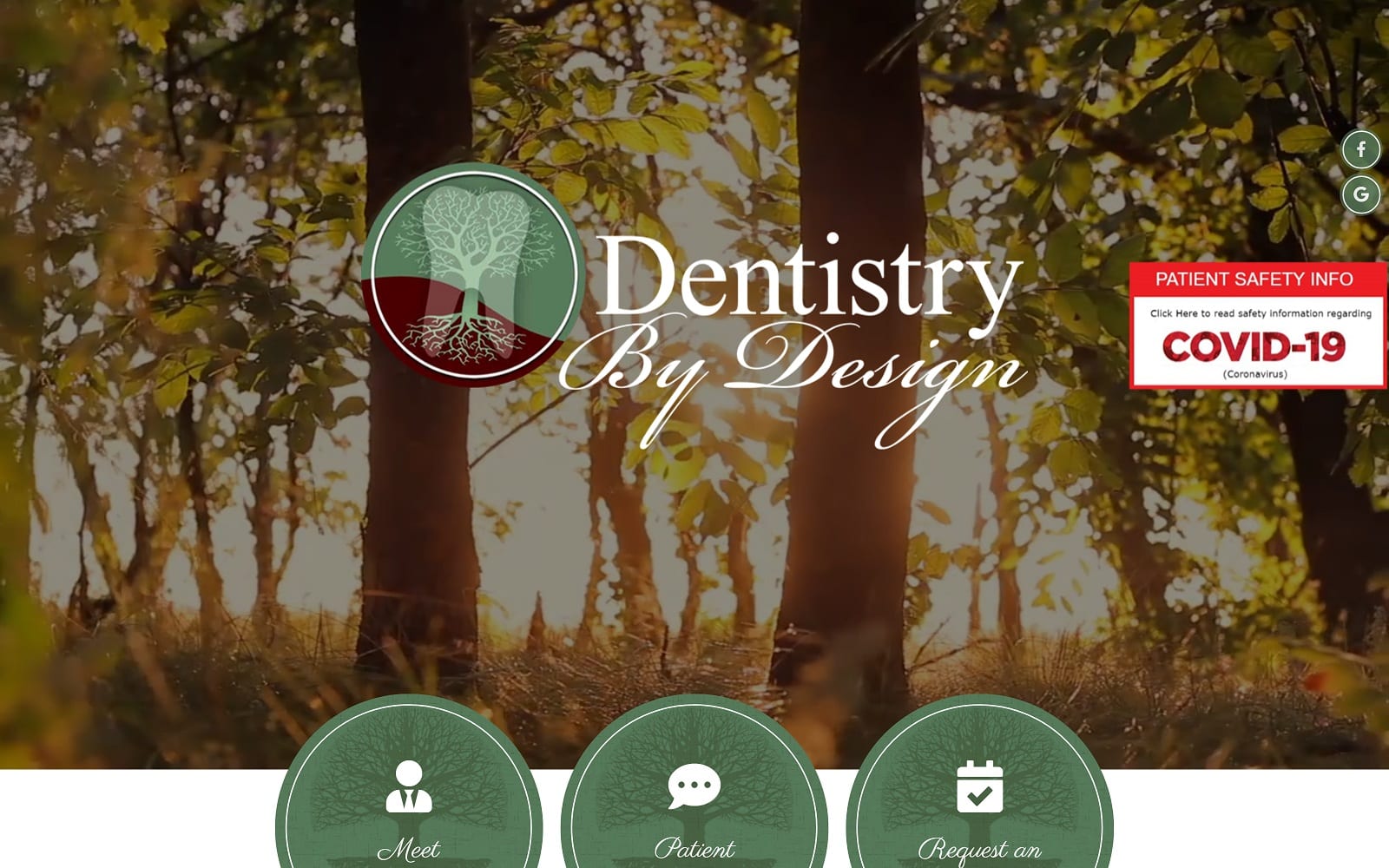 The Screenshot of Dentistry By Design elkgrovedentistry.com Dr. Ionescu Website