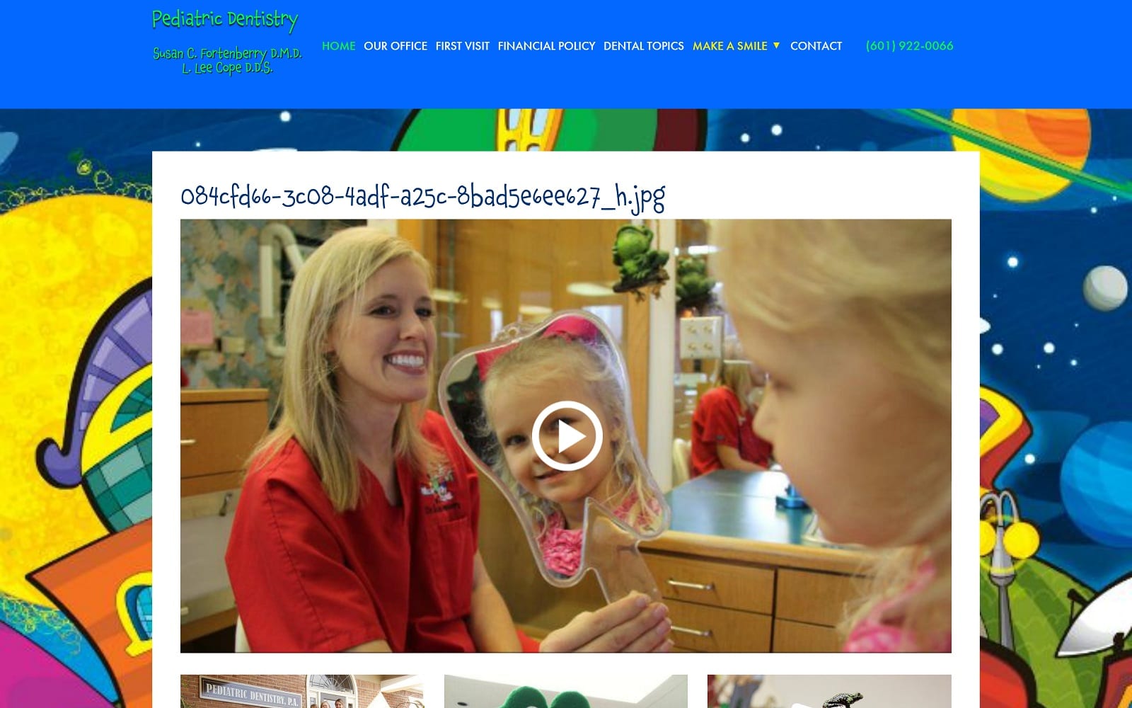 The Screenshot of Cope L Lee DDS smileinspector.com Website