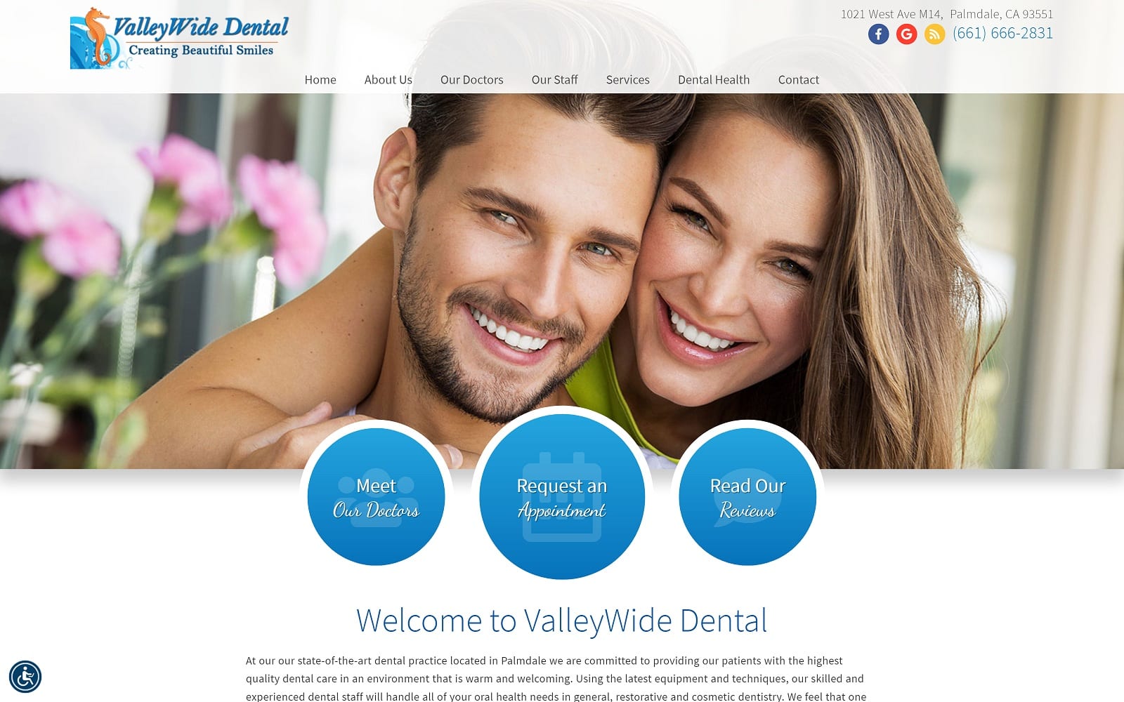 The Screenshot of Haze Robert DDS valleywidedental.com Website