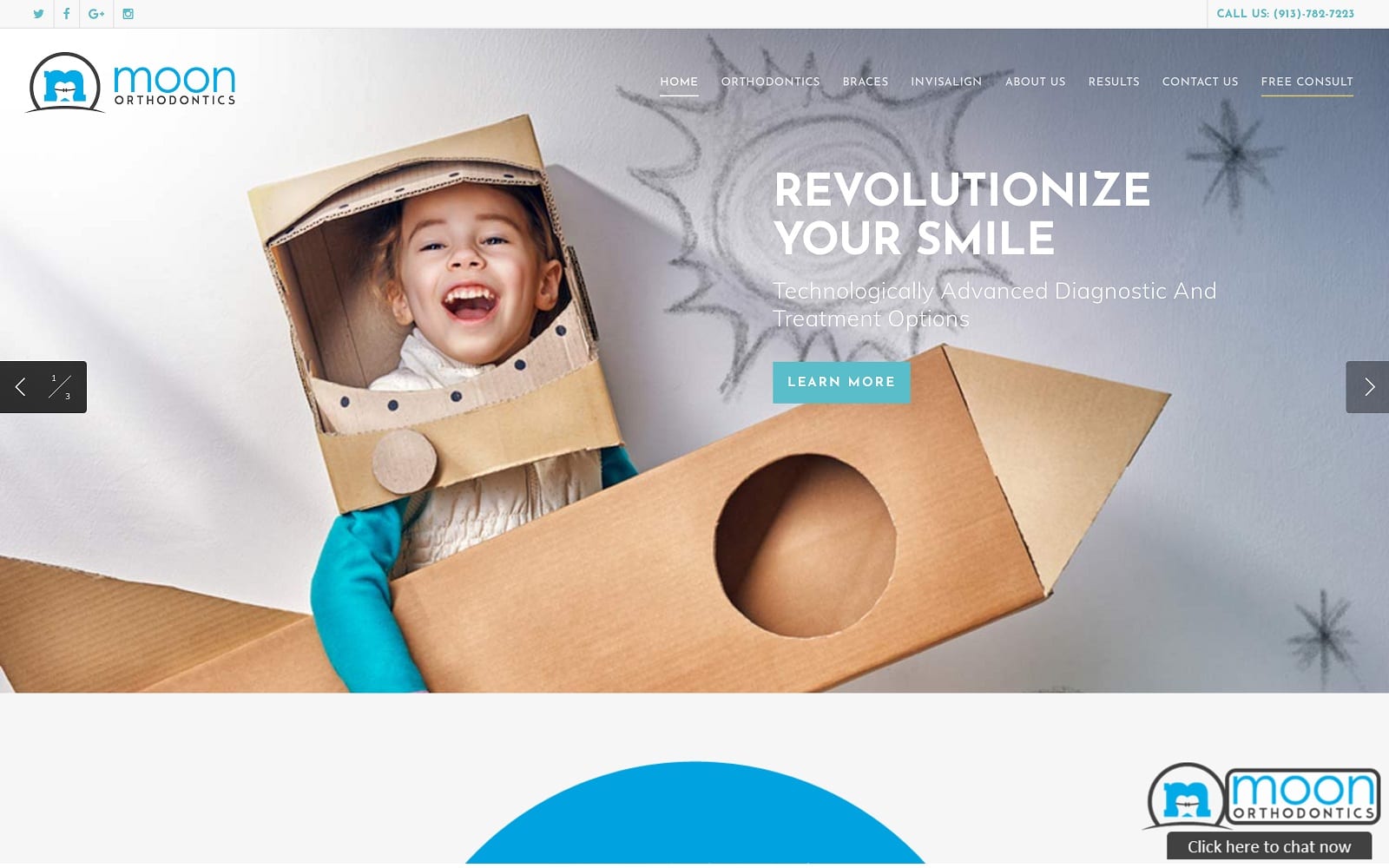 The Screenshot of Moon Orthodontics - Olathe moonortho.com Dr. Moon Website