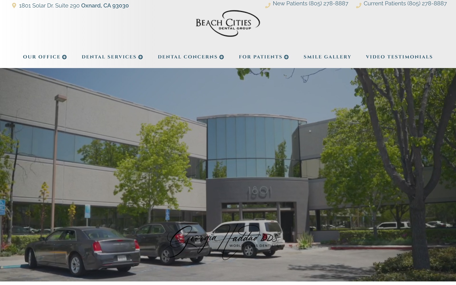 beachcitiesdentalgroup.com screenshot