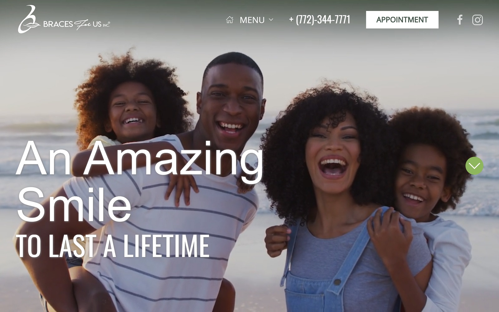 bracesforus.com screenshot