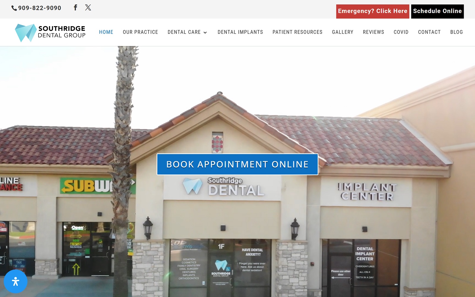 dentistfontana.com screenshot
