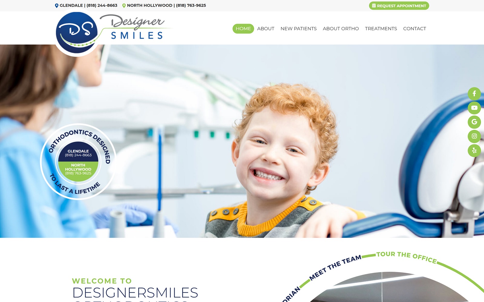 designersmiles.com screenshot
