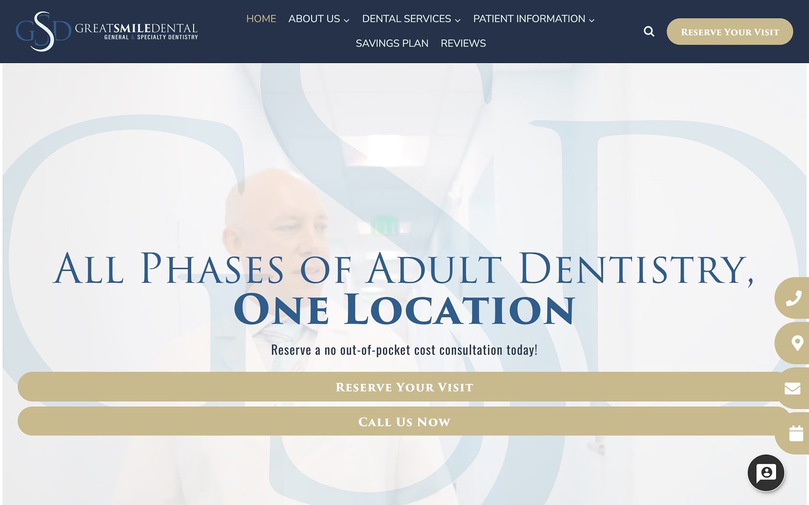 greatsmiledental.com screenshot