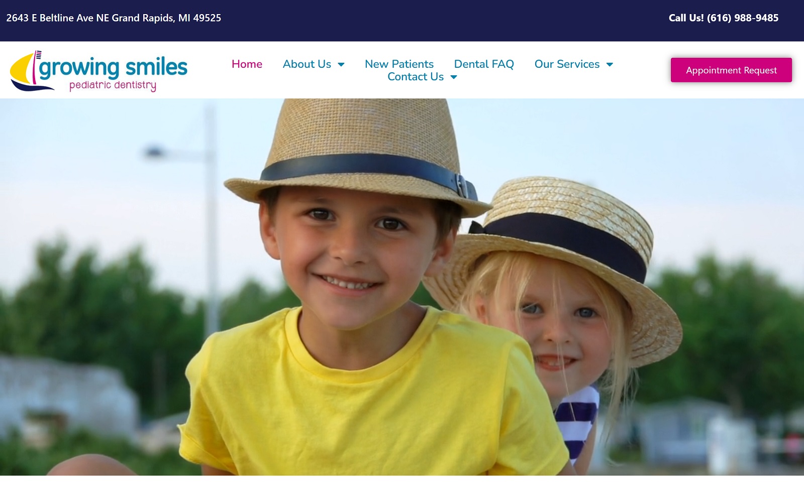 growingsmilesgr.com screenshot