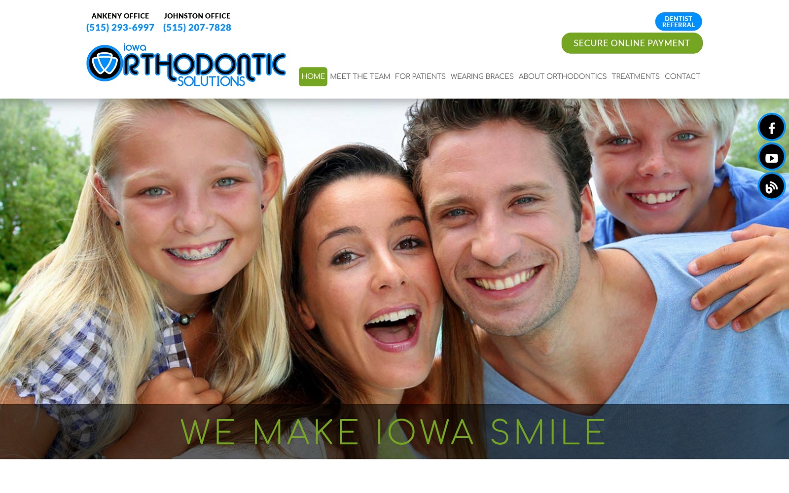 iowasmile.com screenshot