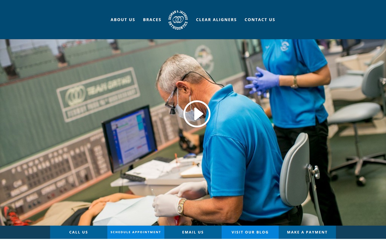 jacobusortho.com screenshot