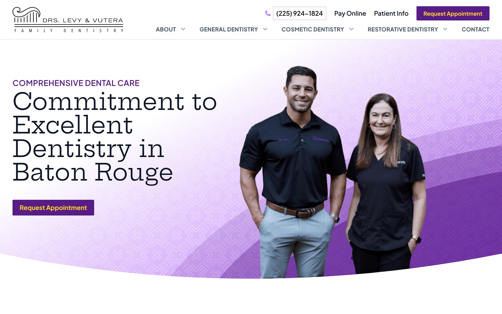 levyvuteradental.com screenshot