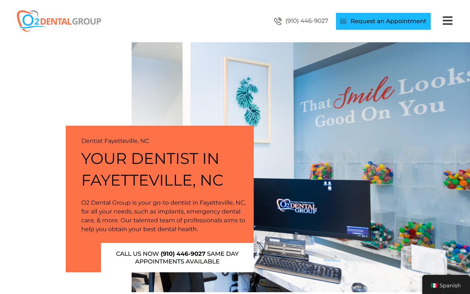 o2dentalgroup.com_dentist-fayetteville-nc screenshot