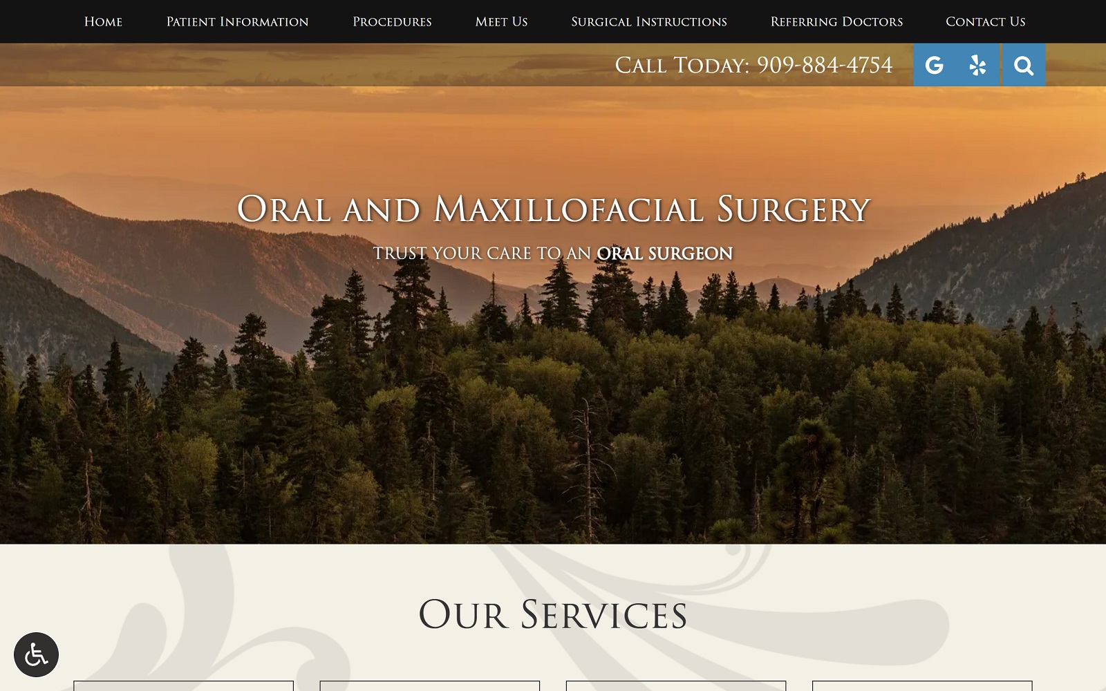 oralsurgerydrsellas.com screenshot