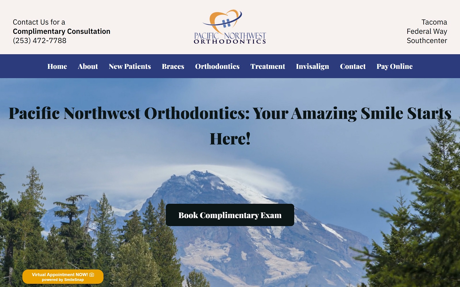 pnwortho.com screenshot