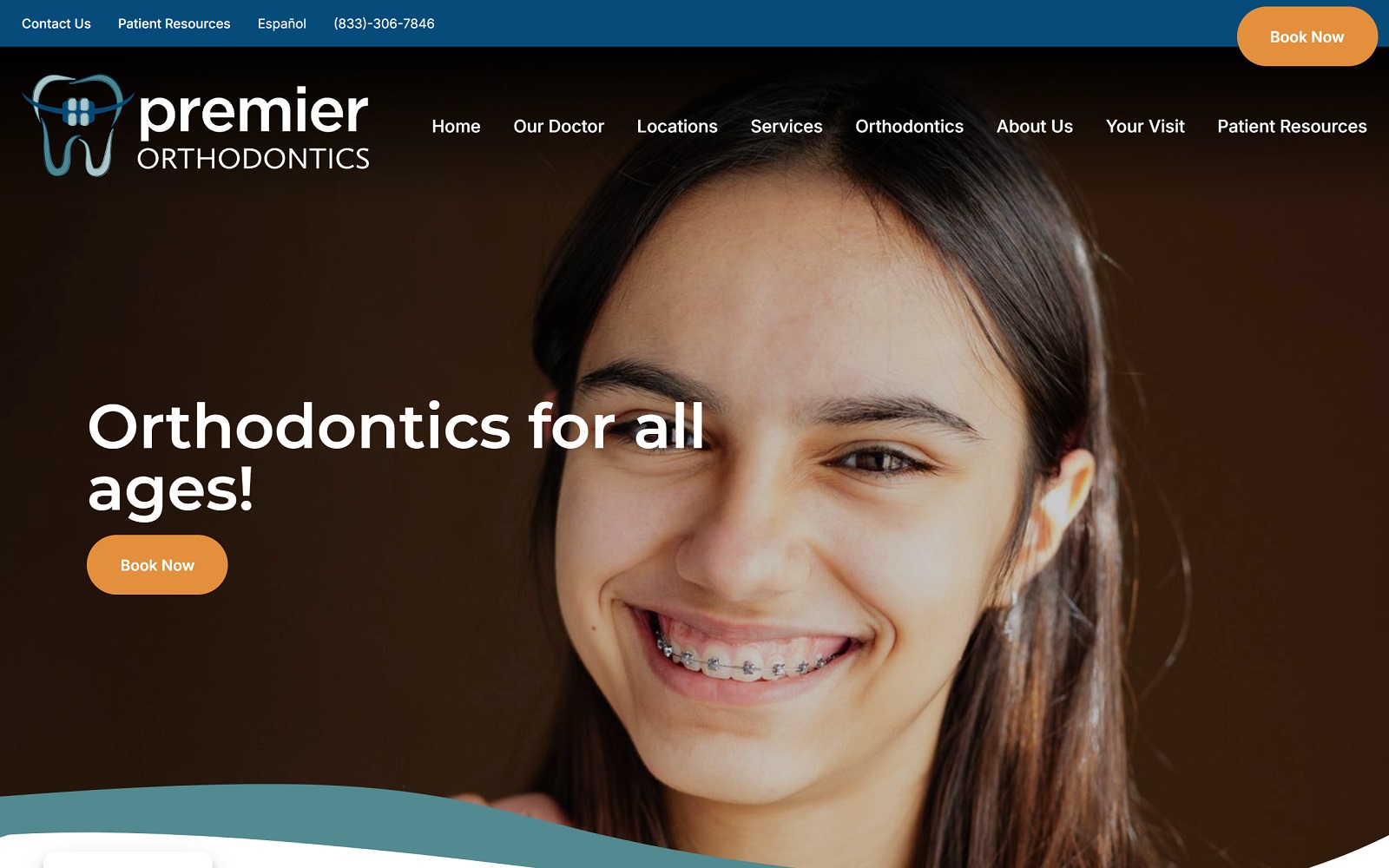 premierorthodontics.com screenshot