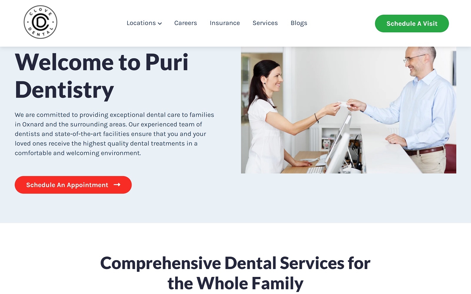 puridentistry.com screenshot