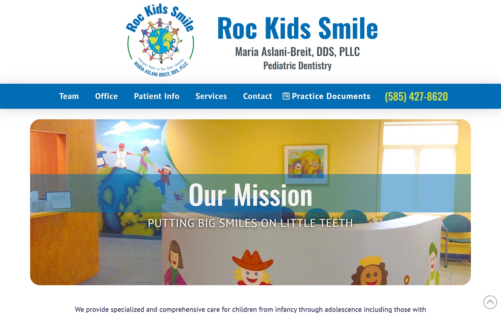 rockidssmile.com screenshot