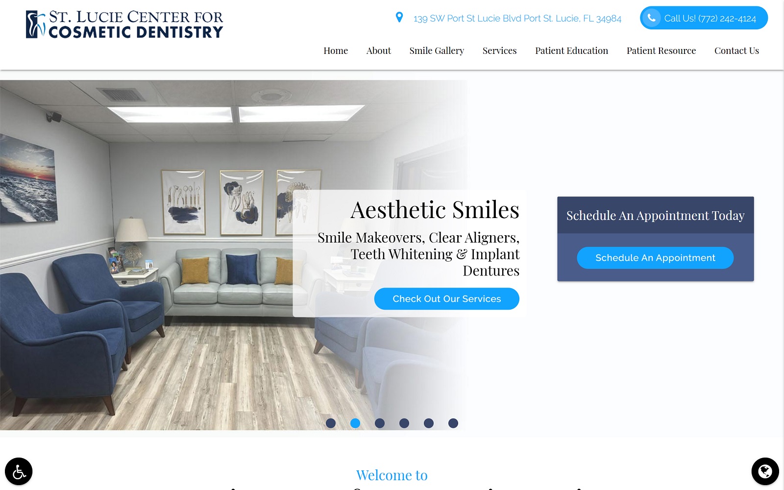stluciedentist.com screenshot