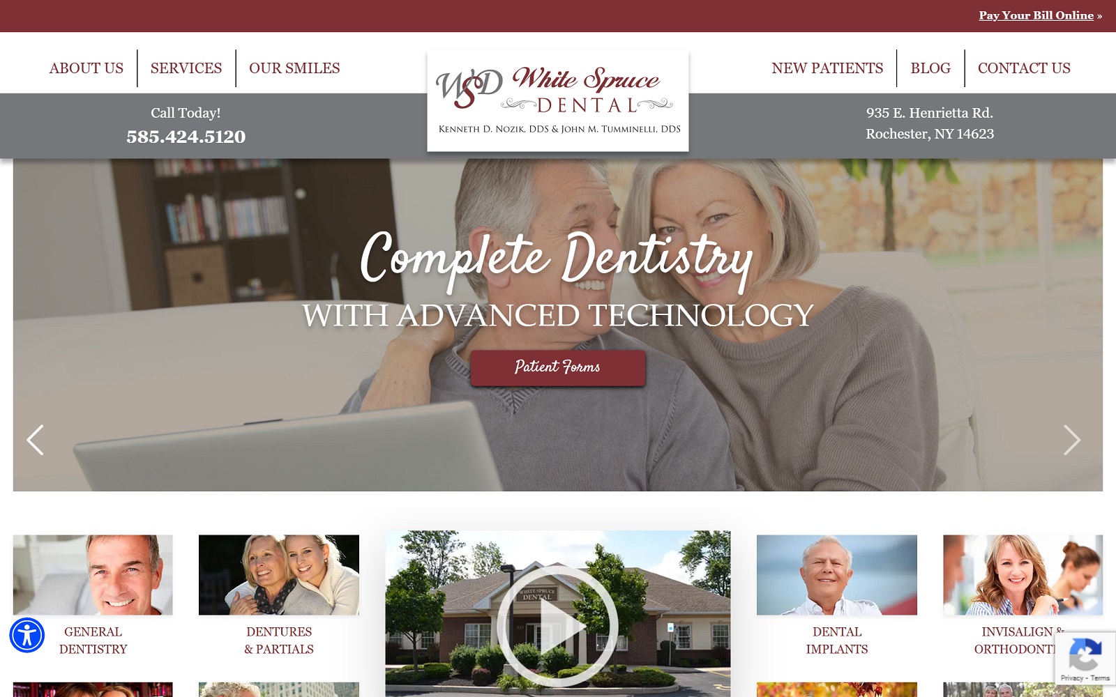 whitesprucedental.com screenshot