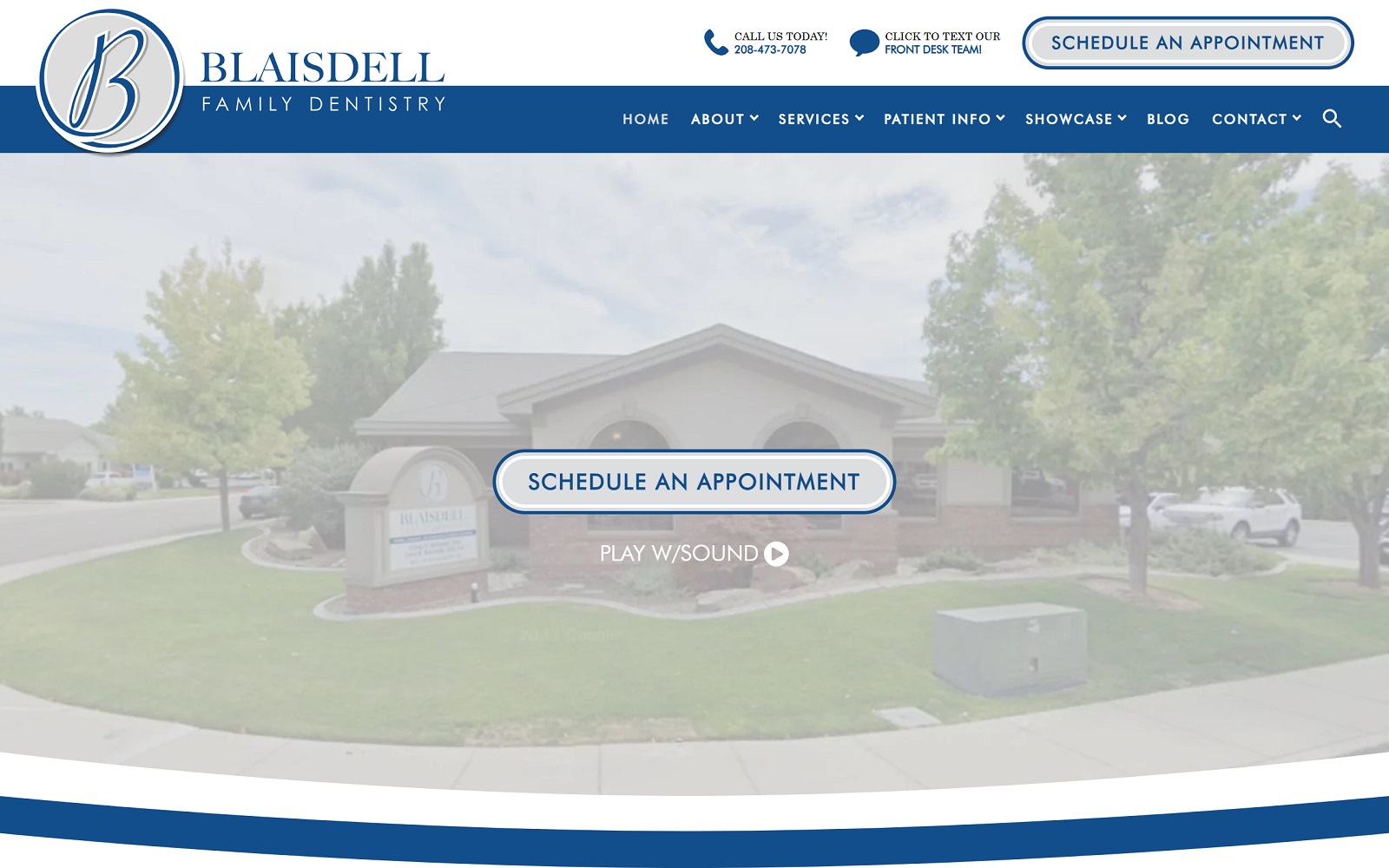 blaisdellfamilydentistry.com screenshot
