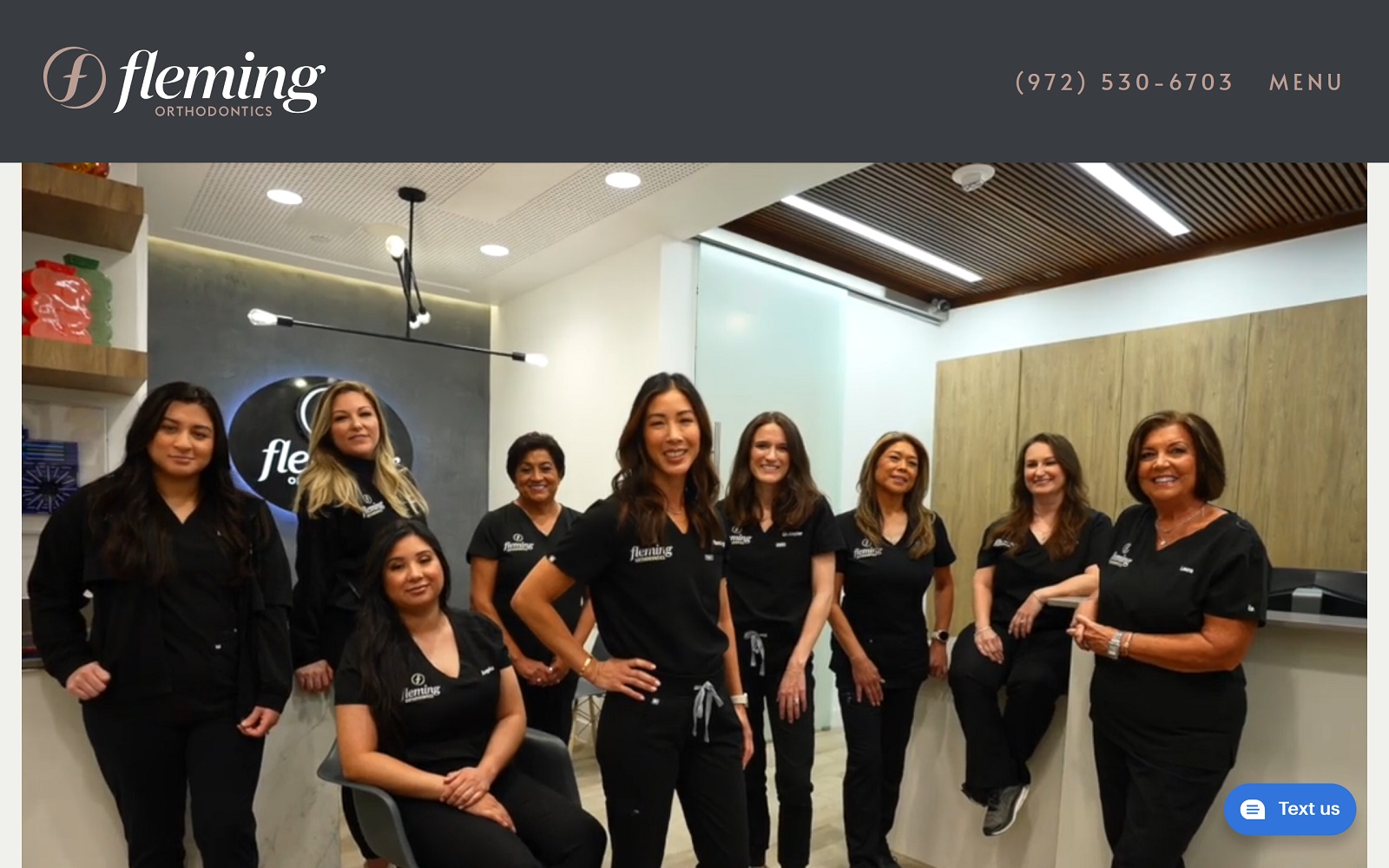 flemingsmiles.com screenshot