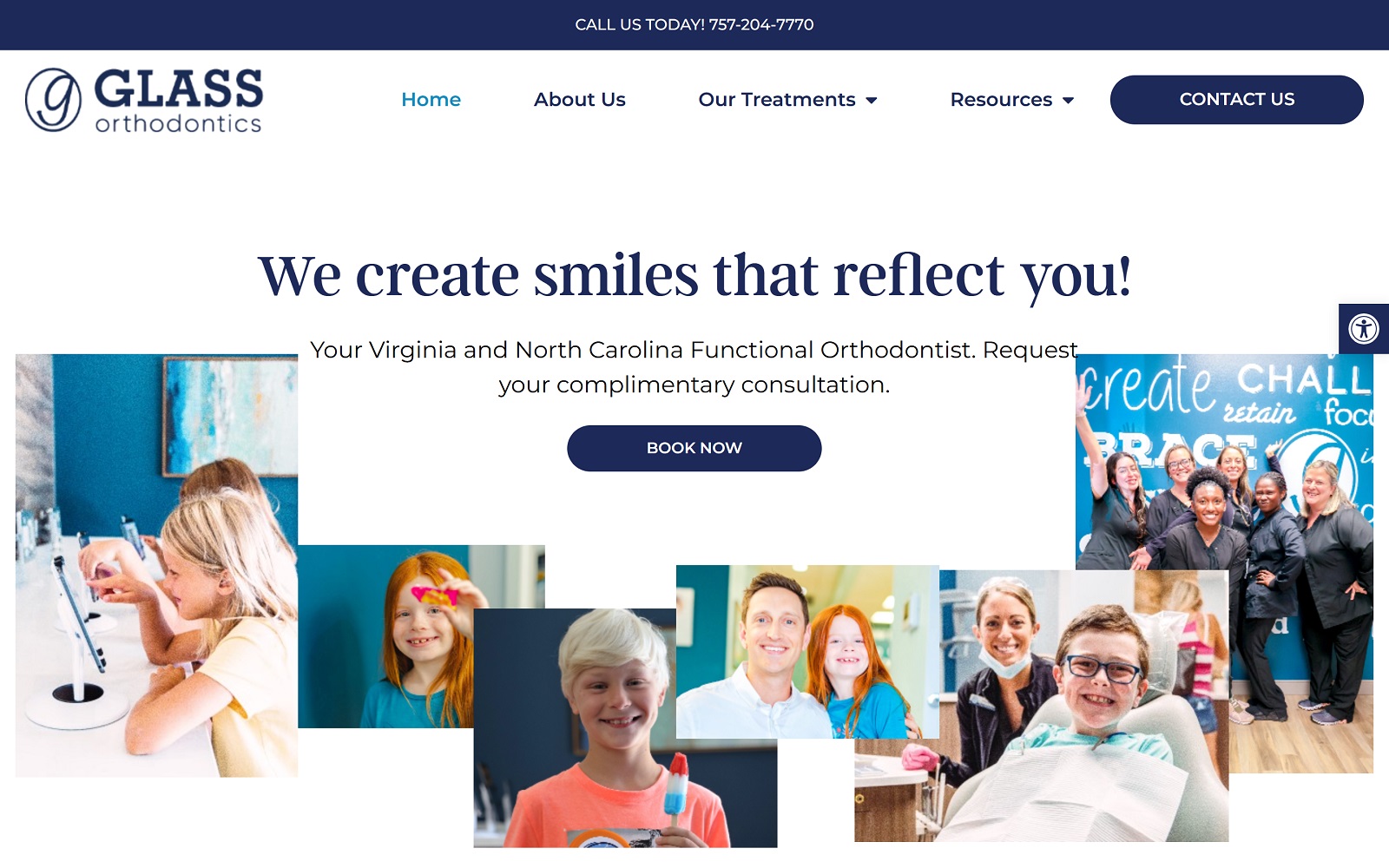 glassbraces.com screenshot