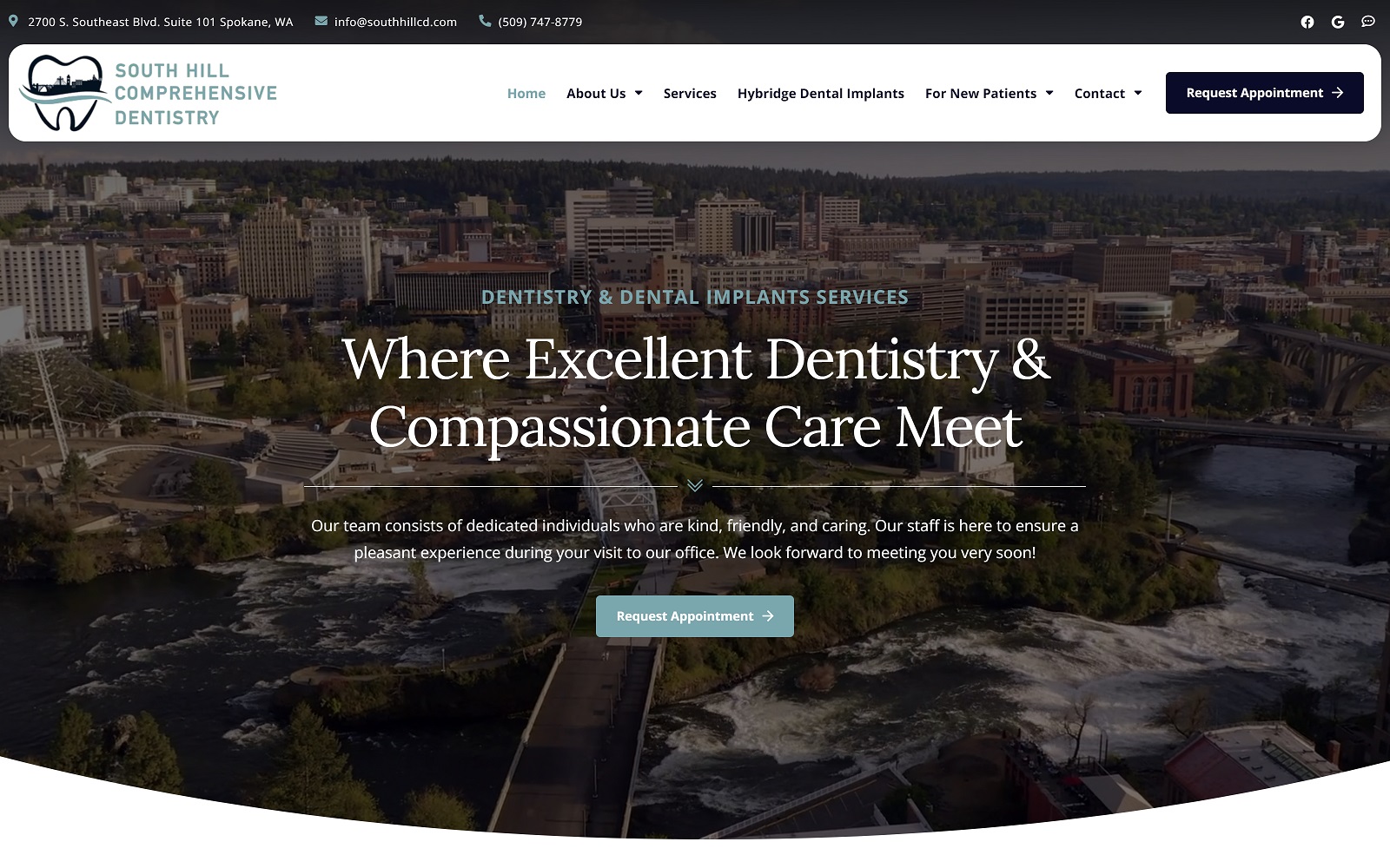 southhillcd.com screenshot