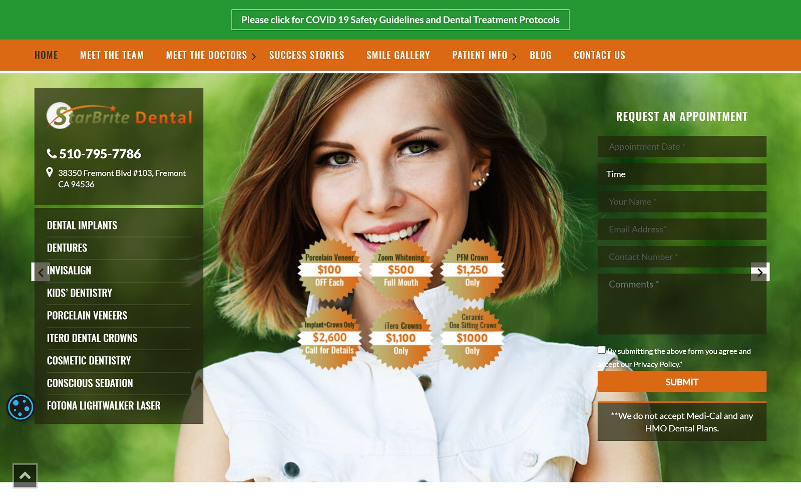 starbritedental.com screenshot