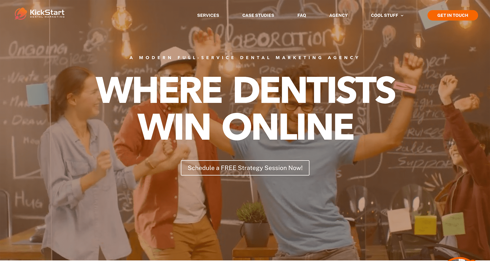 Screenshot of kickstartdental.com