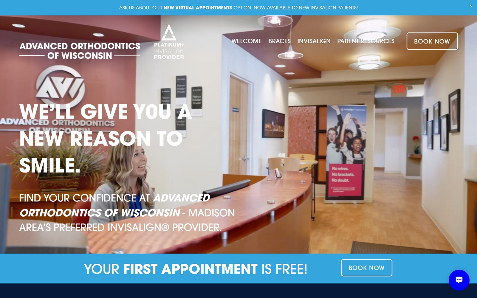 advancedorthowi.com screenshot