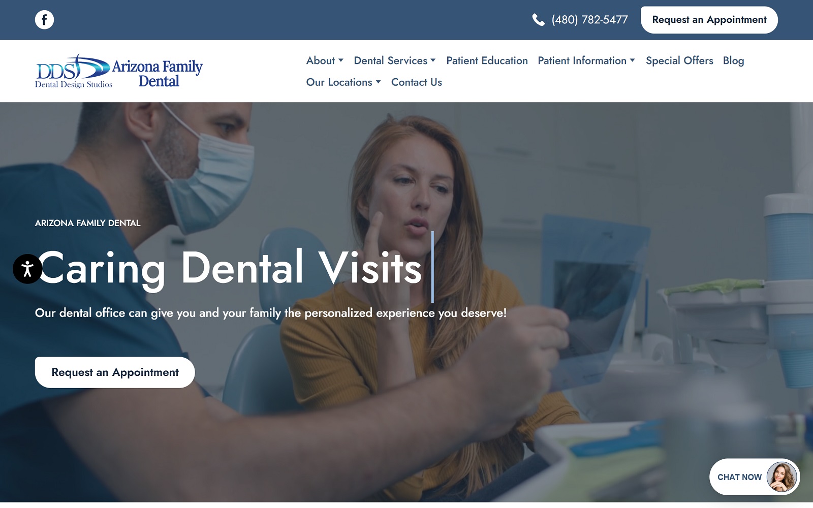 azfamilydental.com screenshot