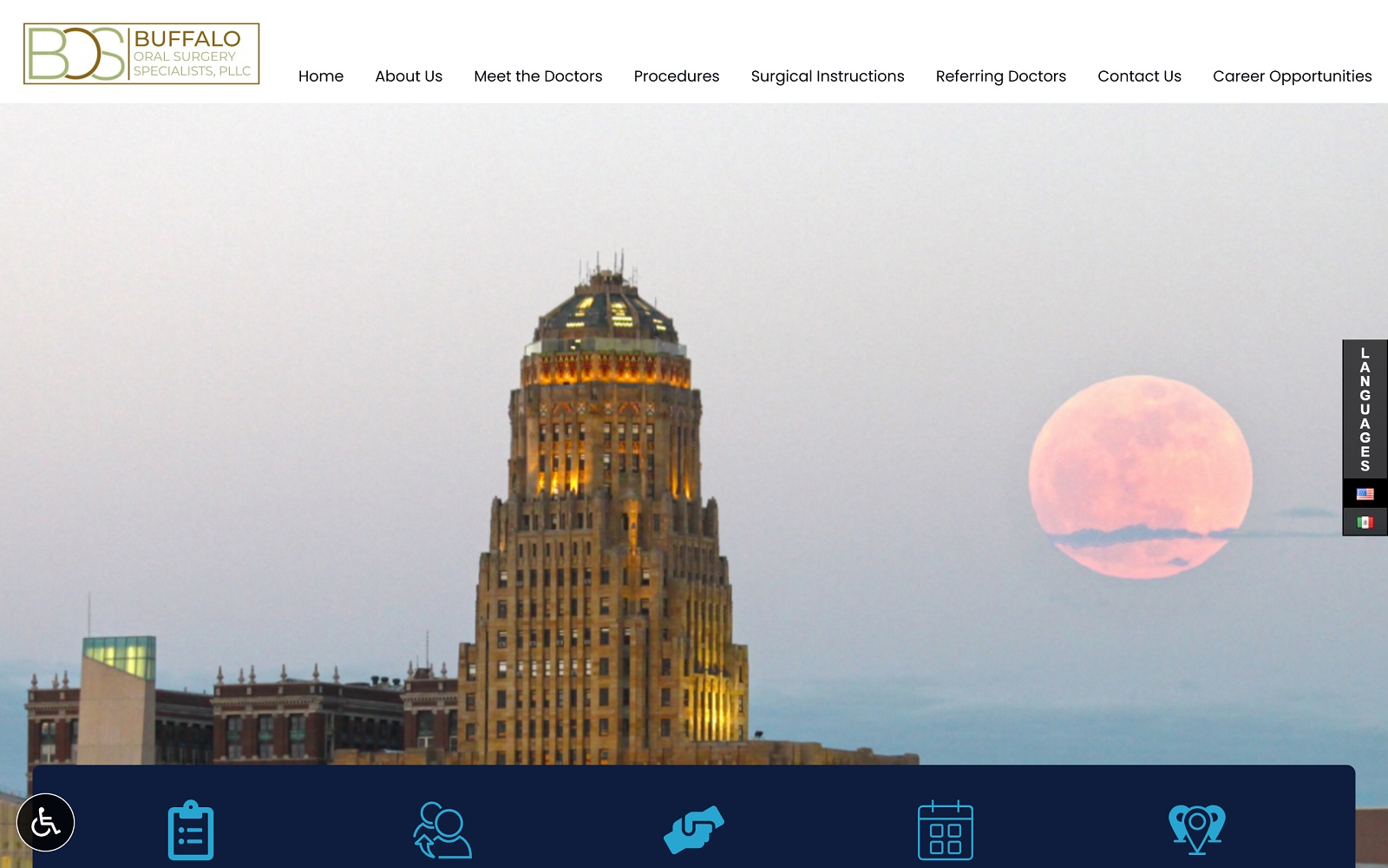buffalooralsurgery.com screenshot