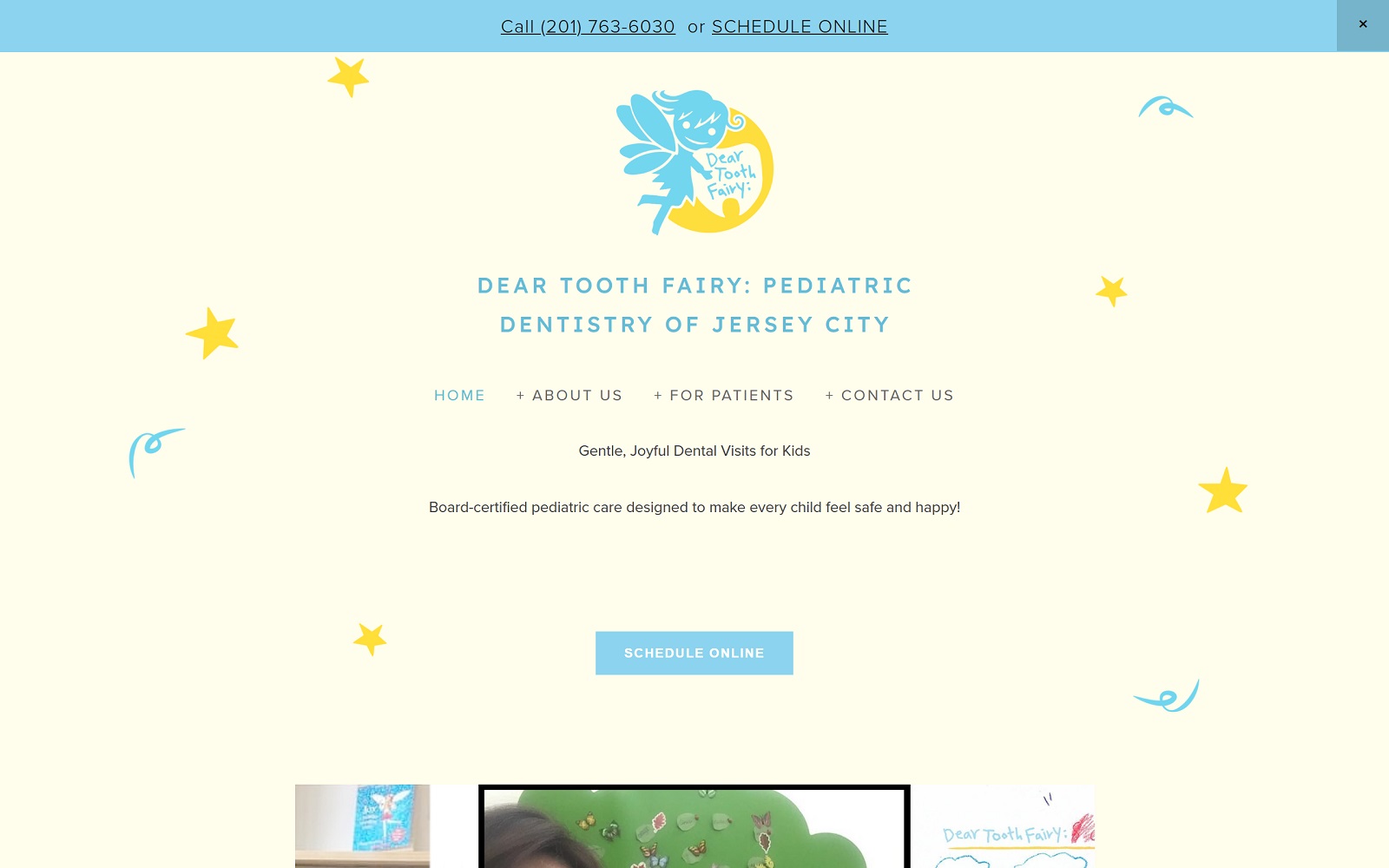 deartoothfairyjc.com screenshot