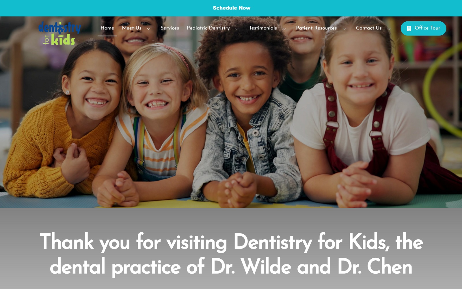 dentistryforkidsreno.com screenshot