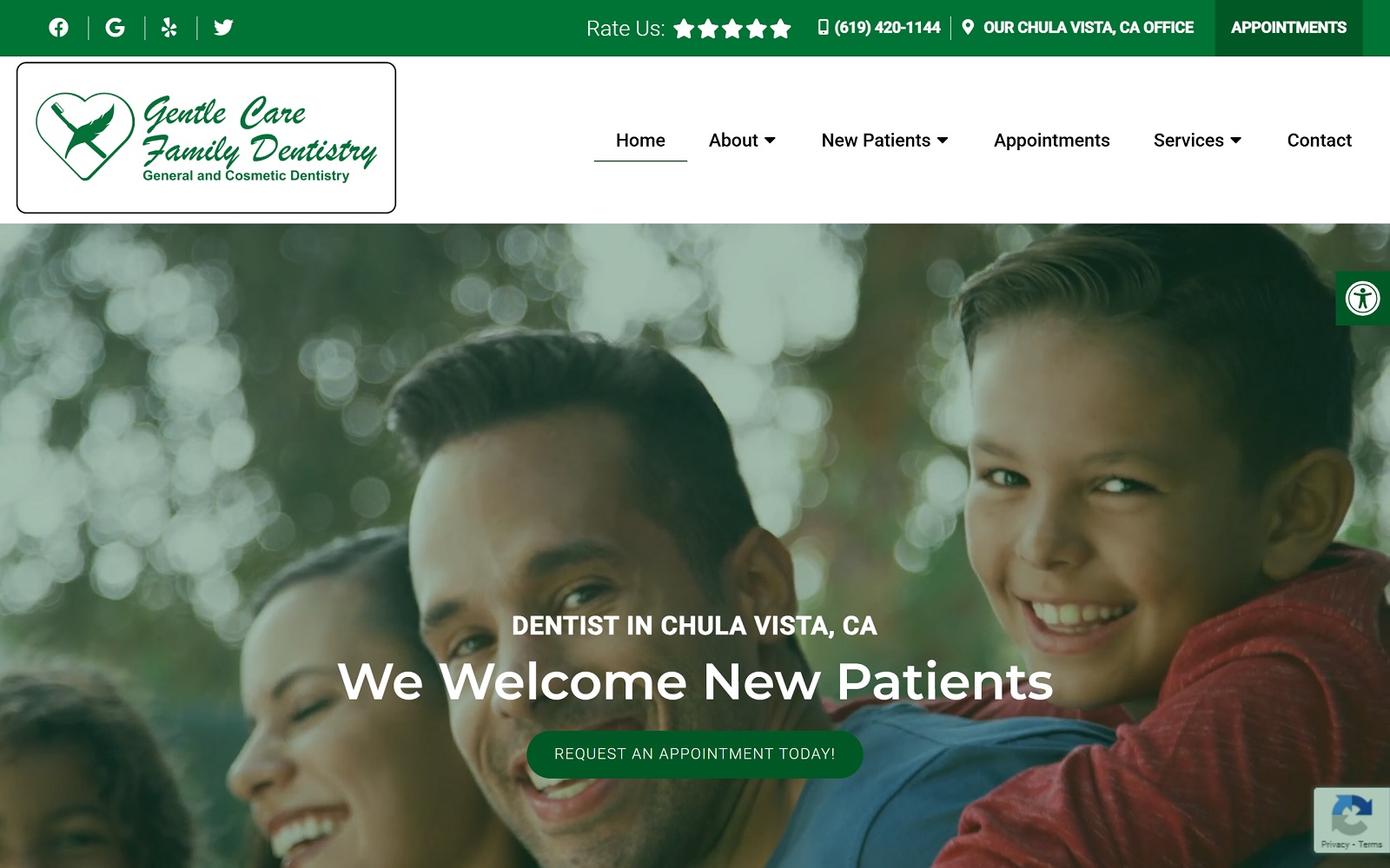 gentlecarechulavista.com screenshot