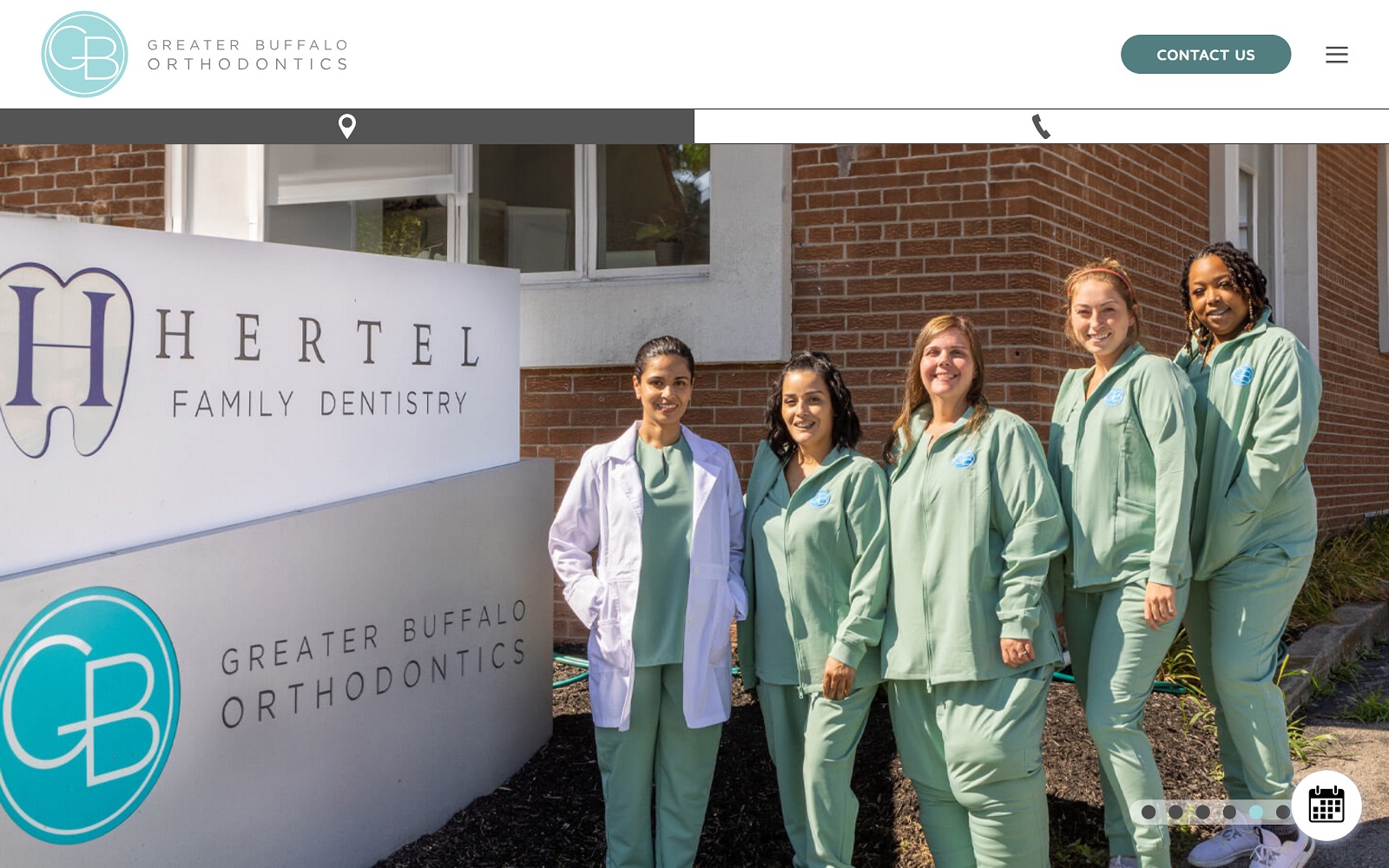 greaterbuffaloorthodontics.com screenshot