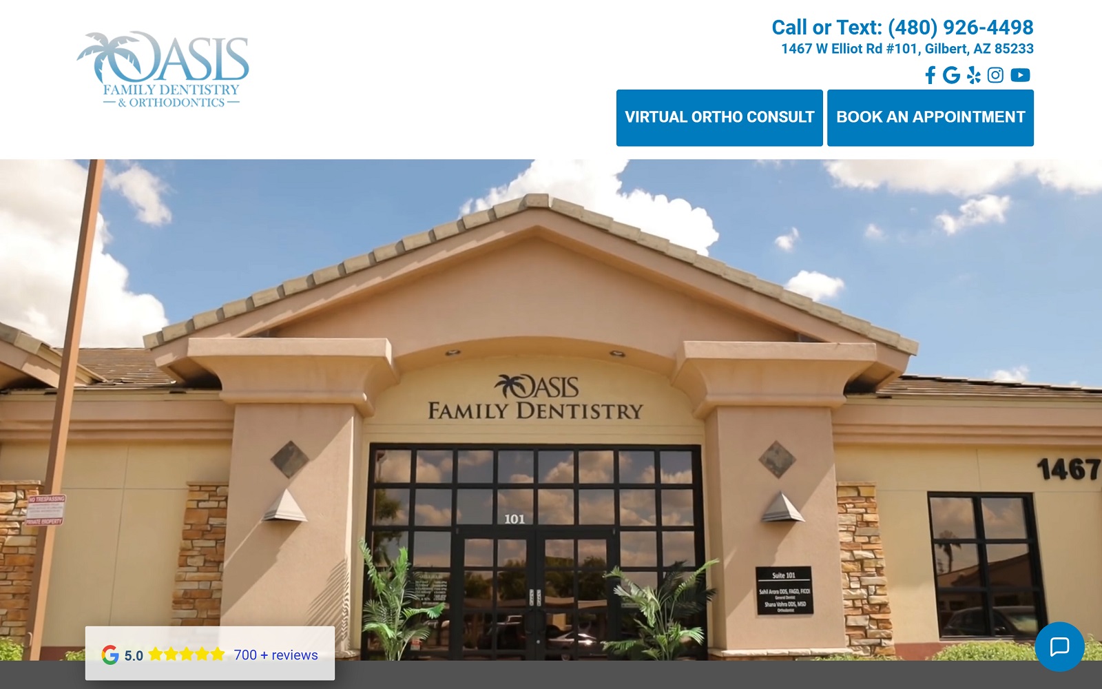 oasisdentalaz.com screenshot