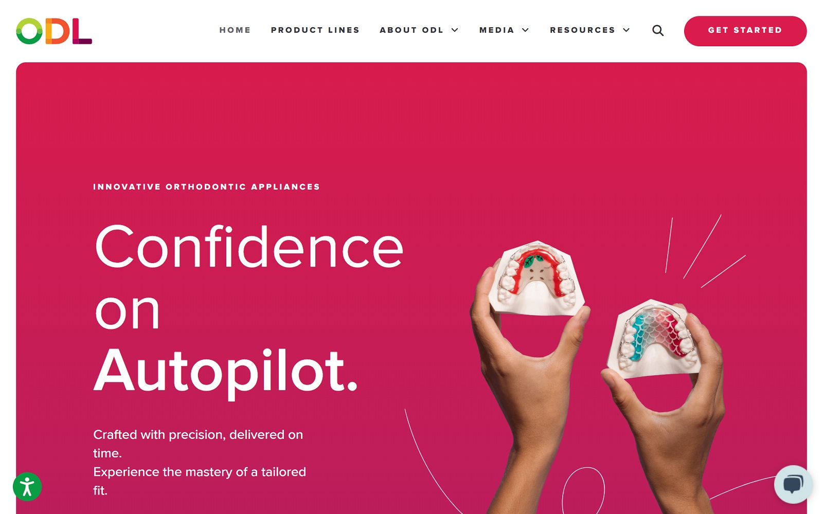 odlortho.com screenshot