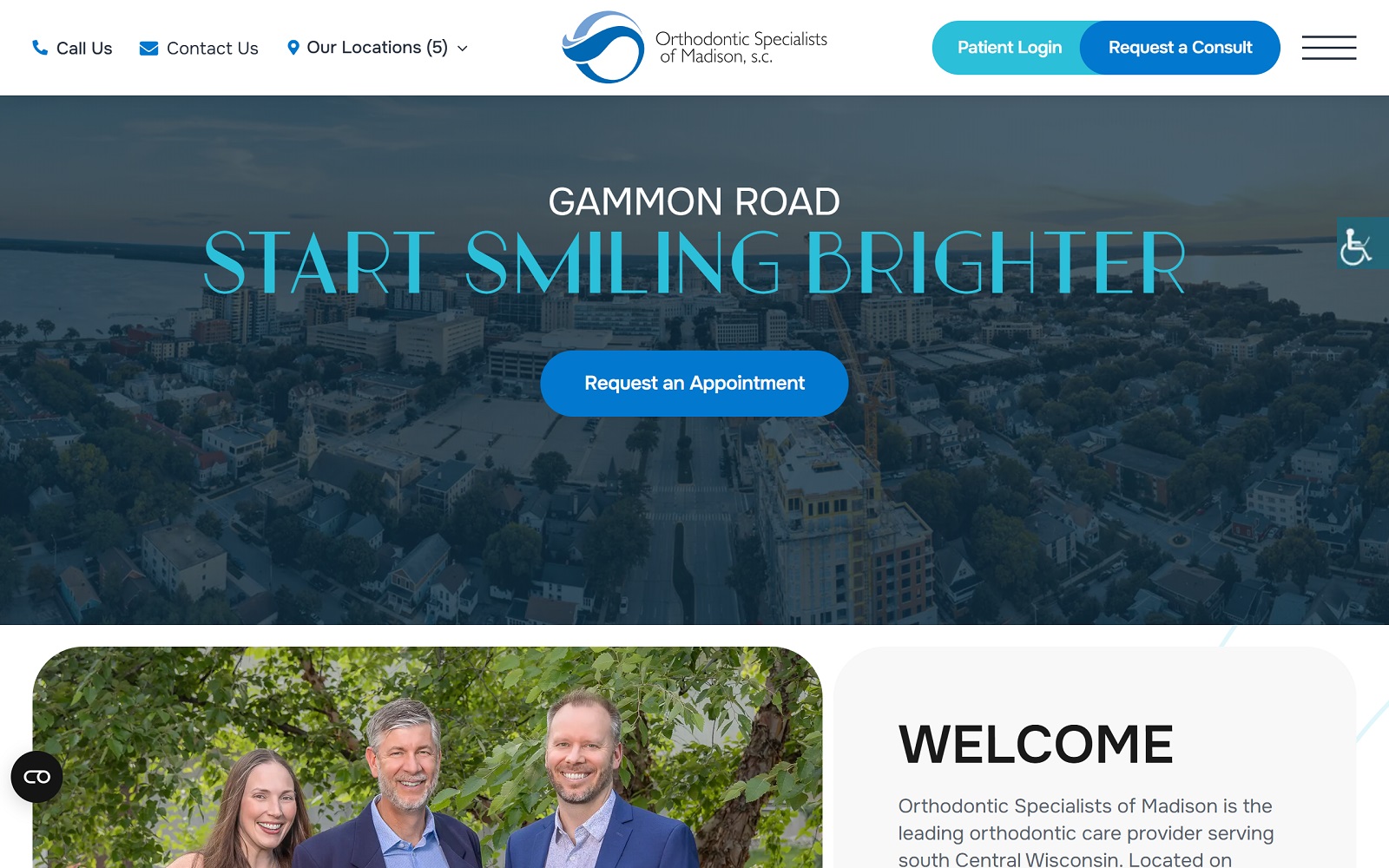 orthomadison.com screenshot